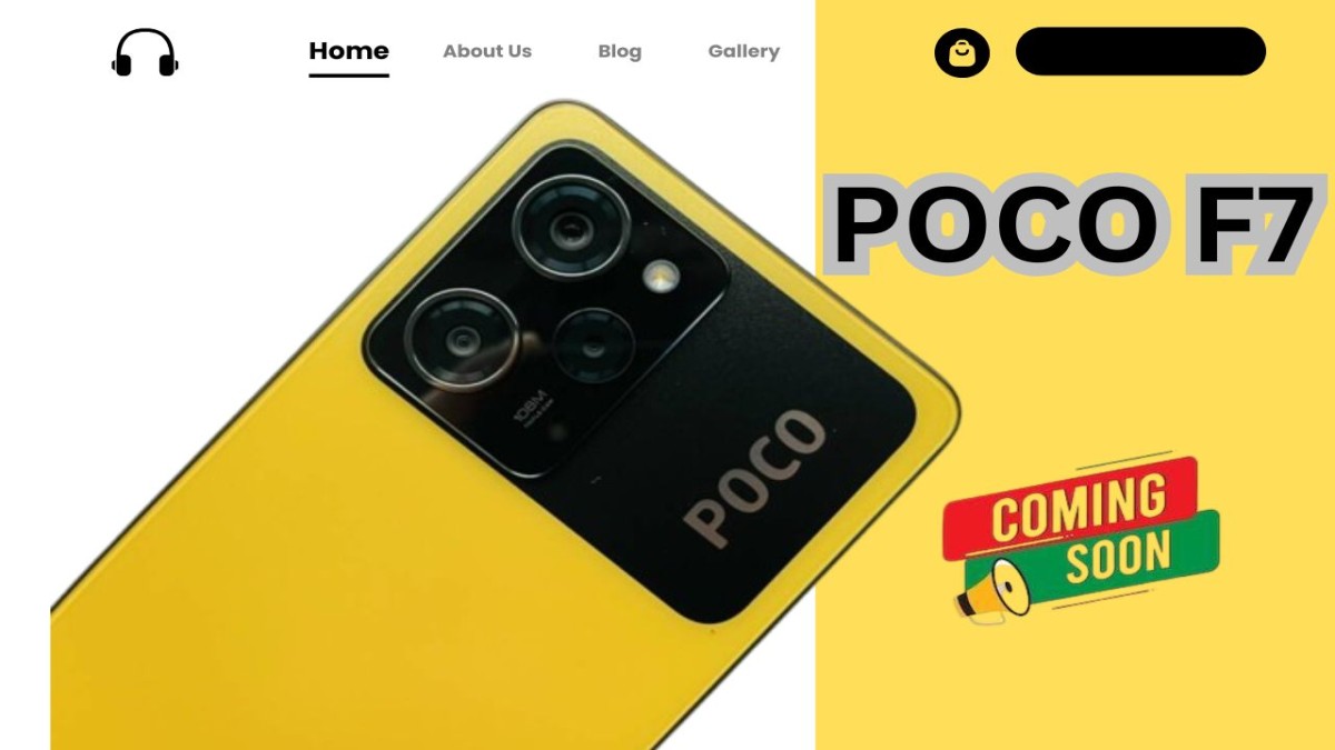 Poco F7 Coming To launch in India Poco F7 Coming To launch in India