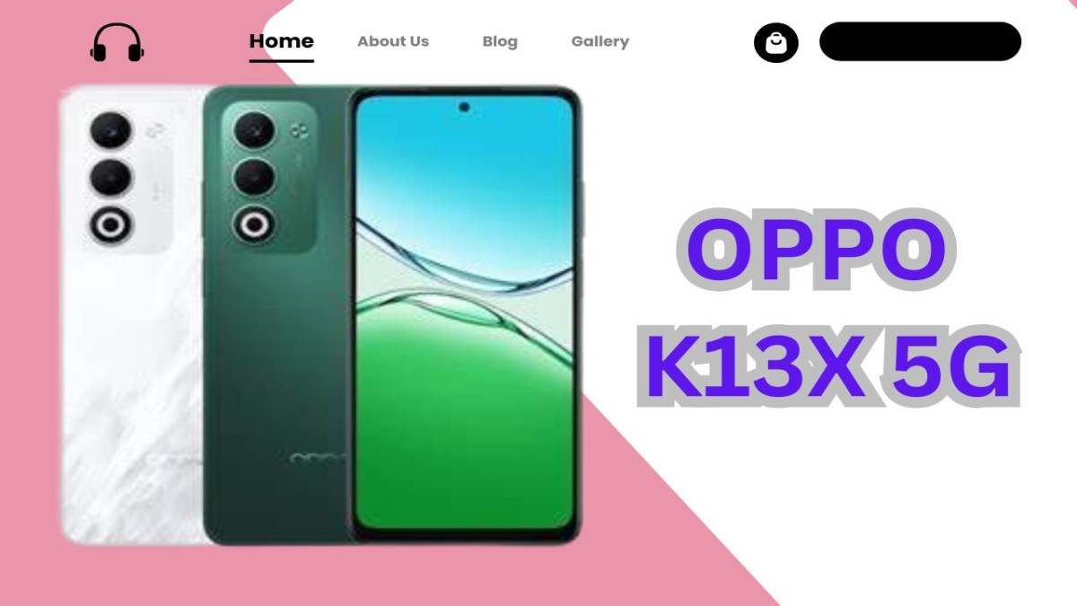 OPPO K13X 5G COMES WITH 6820MAH BIG BATTERY OPPO K13X 5G COMES WITH 6820MAH BIG BATTERY