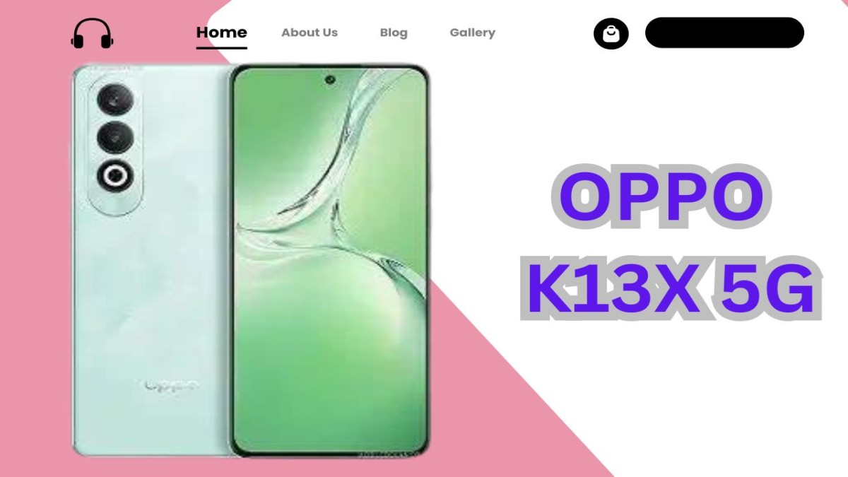 OPPO K13X 5G COMES WITH AMOLED DISPLAY OPPO K13X 5G COMES WITH AMOLED DISPLAY