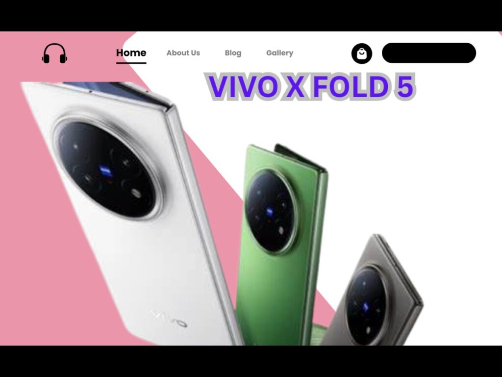 Vivo X Fold 5 launch in this month 26june