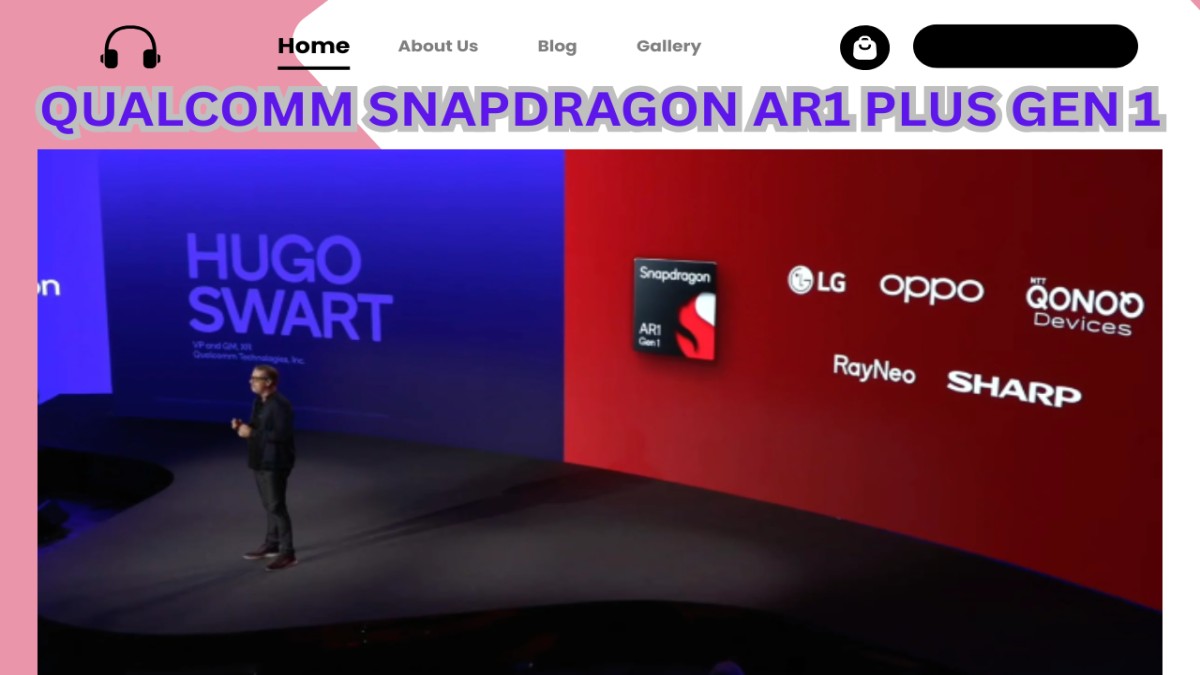 Qualcomm introduces Snapdragon AR1 Plus Gen 1 chipset for smart glasses at AWE 2025. Qualcomm introduces Snapdragon AR1 Plus Gen 1 chipset for smart glasses at AWE 2025.