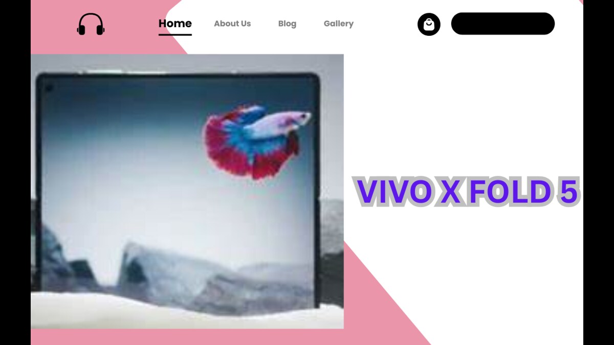 Vivo X Fold 5 comes with 8.03-inch screen Vivo X Fold 5 comes with 8.03-inch screen