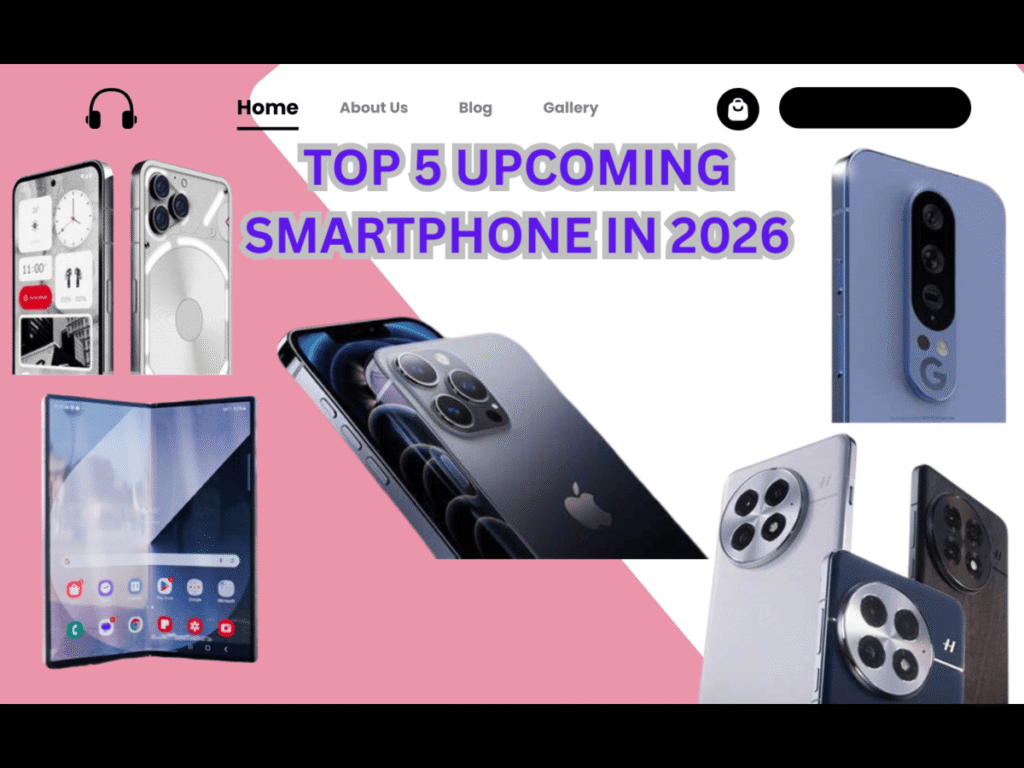 TOP 5 UPCOMING SMARTPHONE IN 2026