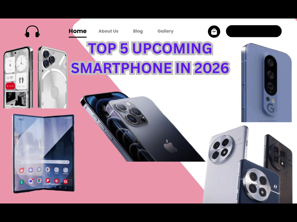TOP 5 UPCOMING SMARTPHONE IN 2026